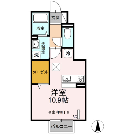 マウントハイツ はちまんの間取り