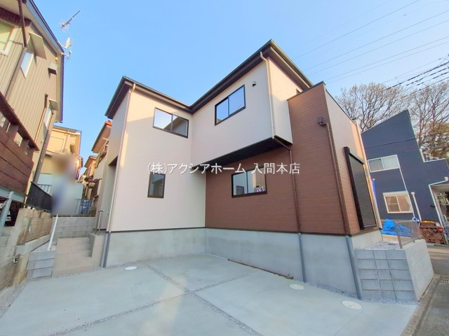 入間市上藤沢・全1棟　新築一戸建　～開放感のある角地～の外観|建物完成しました♪是非直接ご覧になってみませんか？