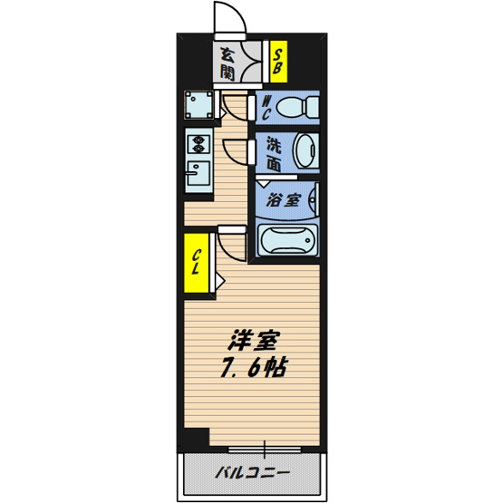 【間取り】 | S-RESIDENCE野江