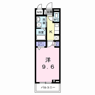 【間取り】 | アロ・ラウレア　Ｋ