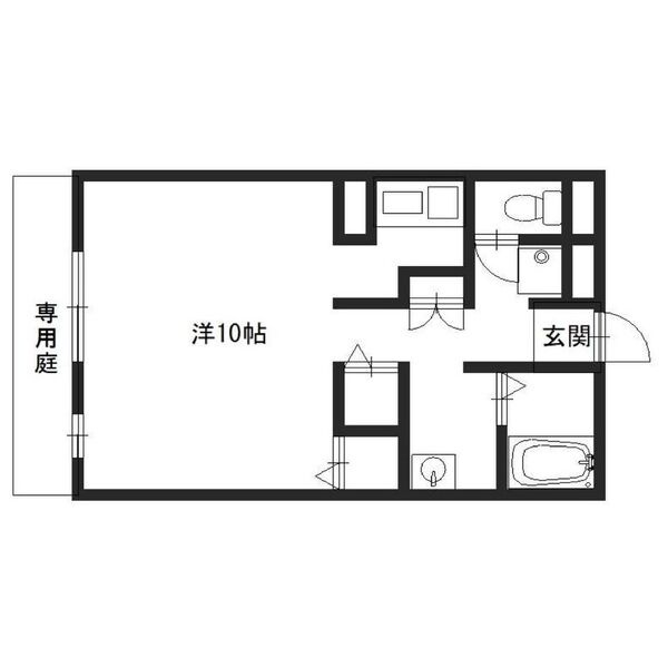 メゾンボヌールの間取り