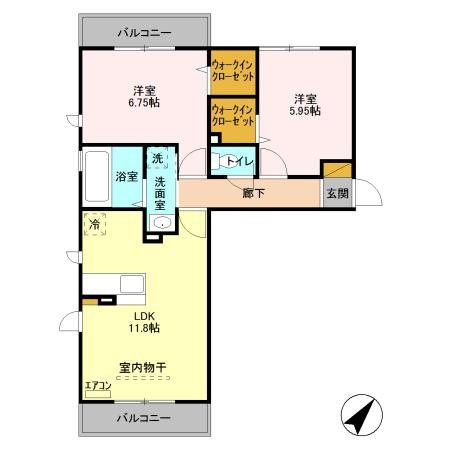 【間取り】 | エスペランサA