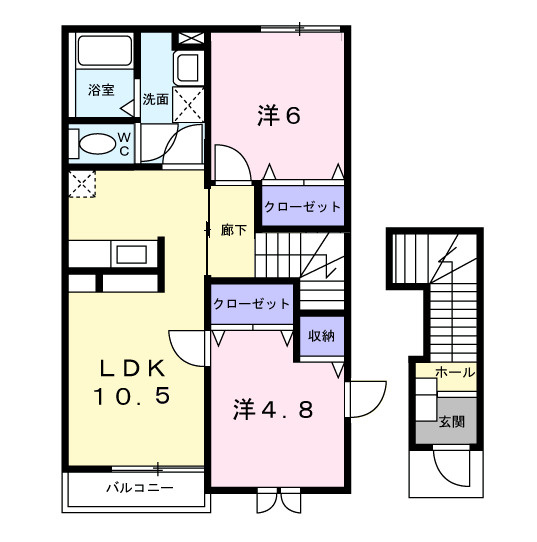 サンシャインスクエアの間取り