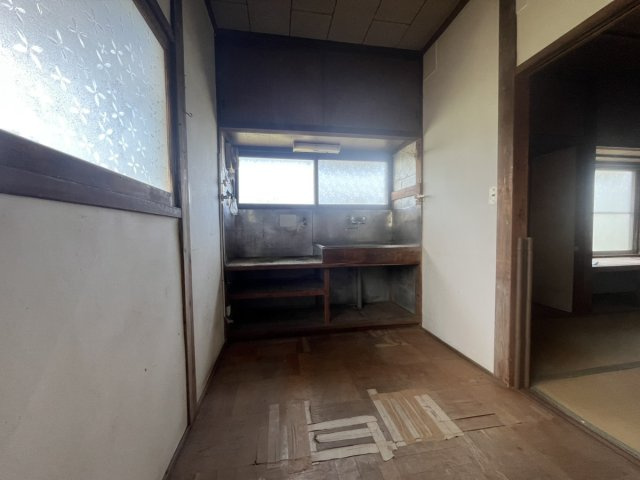 いわき市錦町蛭田　中古戸建のキッチン