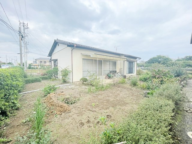 いわき市錦町蛭田　中古戸建の庭