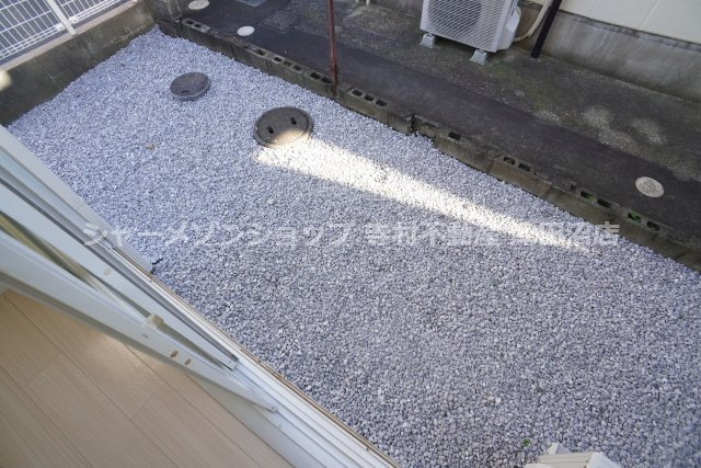 ハイツあずみののバルコニー