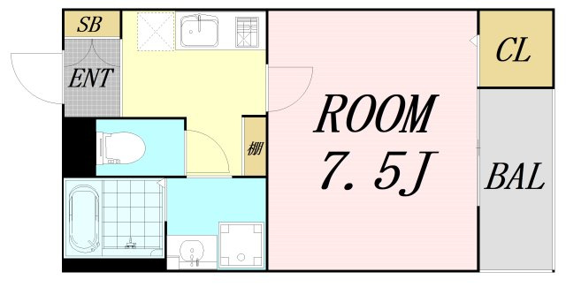 PREGNO456　仲介手数料無料の間取り