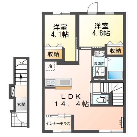 フェリーチェの間取り