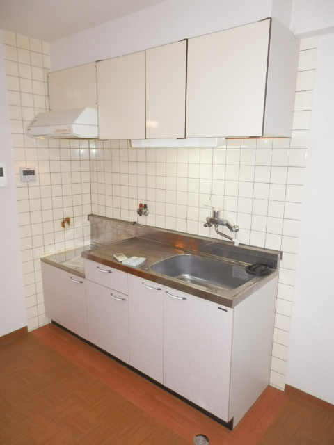 大阪市城東区成育２丁目の賃貸マンションのキッチン