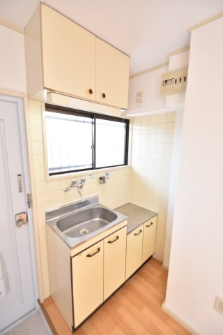 大阪市都島区都島本通５丁目の賃貸マンションのキッチン