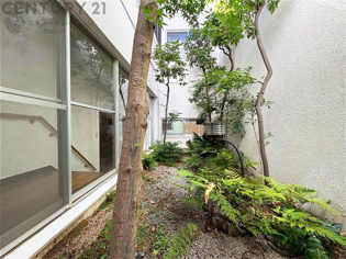 中庭がついており、季節の移り変わりを感じられます。