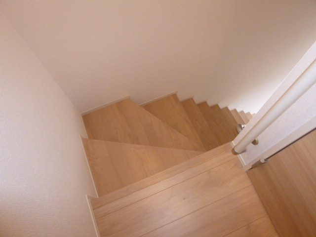 倉敷市連島町鶴新田のアパートの内装