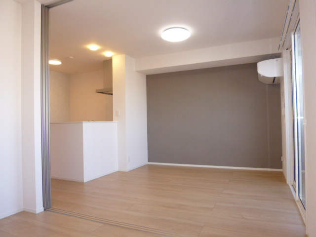 倉敷市連島町鶴新田のアパートの内装