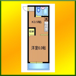 【間取り】 | コーポハナブサ