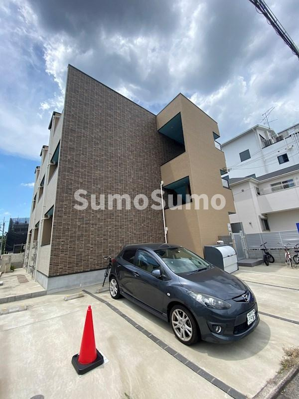 神戸市長田区御蔵通７丁目のアパートの外観|外観もきれいです