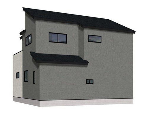 よかタウン　岡山市中区藤原西町【仲介手数料無料】の外観パース