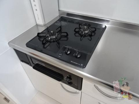 八番町ビルディングの設備|ガスコンロ