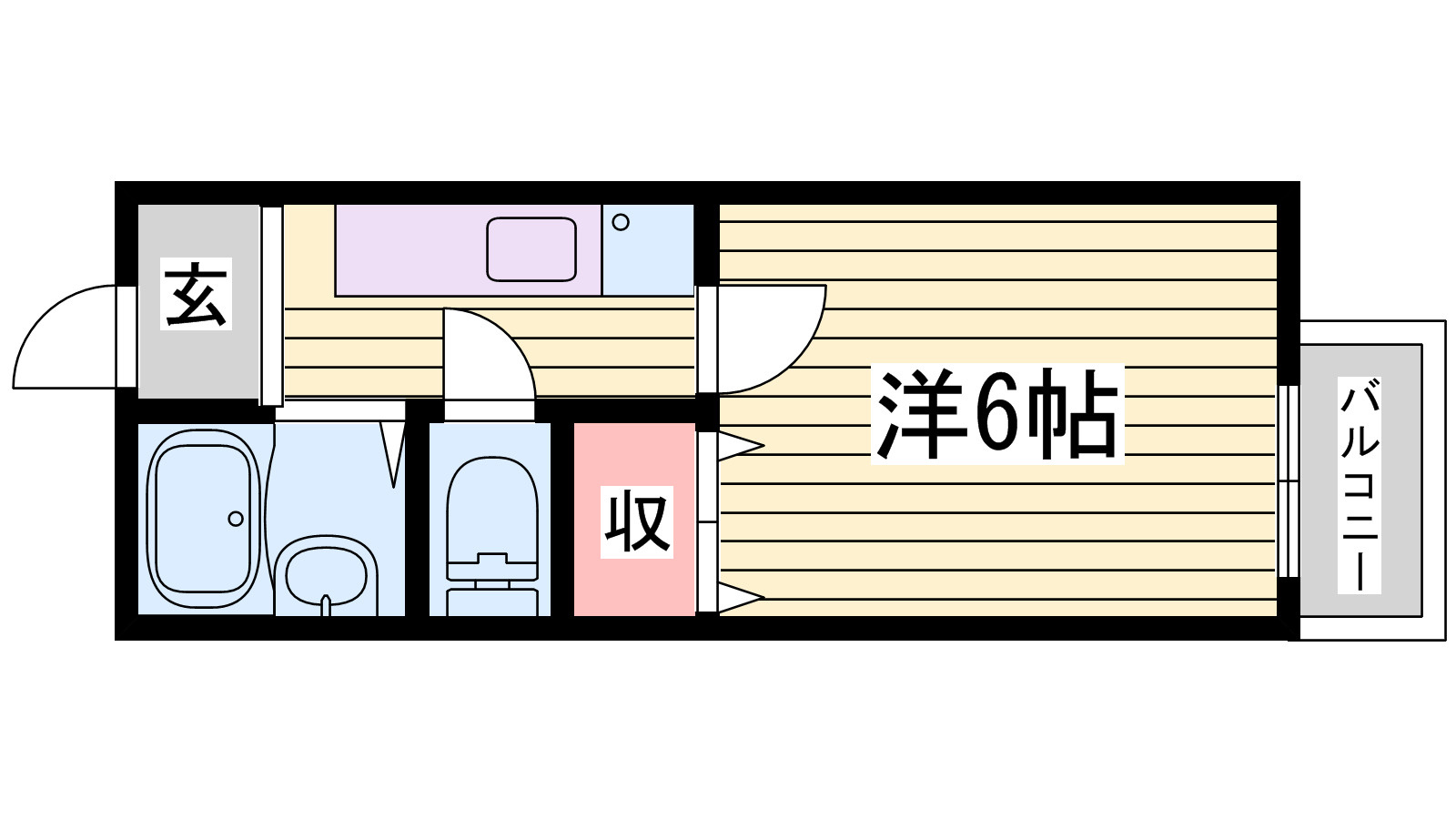 ナイスワン広畑の間取り