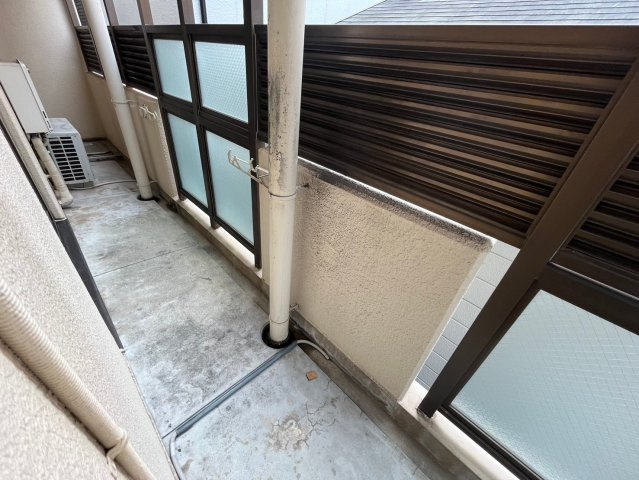 フラッツエムズのバルコニー