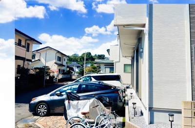 【駐車場】 | ◆◇横浜市青葉区奈良町　中古戸建◇◆ | ◆ゆったりとした駐車スペースを確保いたしましたので、お車3台駐車できます。自転車やバイクなど、ゆとりのある敷地で置き場所に困ることはないでしょう。