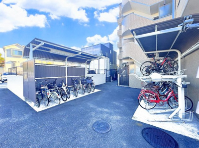 【駐輪場】 | 市が尾南パークホームズ | ◆駐輪場も完備しております！