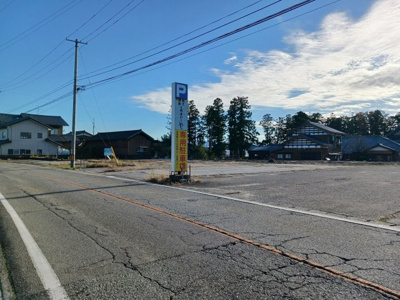 【その他】 | 新発田市稲荷岡貸地 | 前面道路含む現地写真