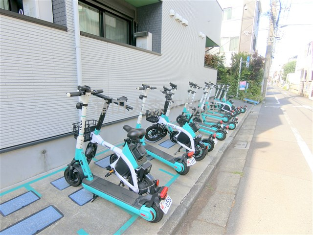 ACE蒲田（エースのその他共用部分|敷地内に電動キックボードLOOPあります。
