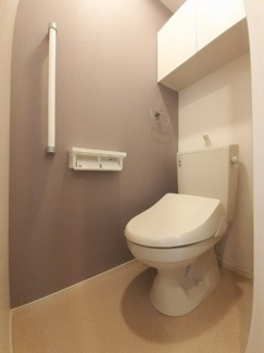 【トイレ】 | フィオーレ降松Ｙ | 清潔感のあるトイレです