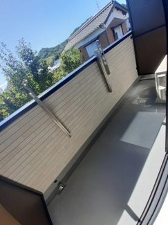 【バルコニー】 | フィオーレ降松Ｙ | 広々としたバルコニーです