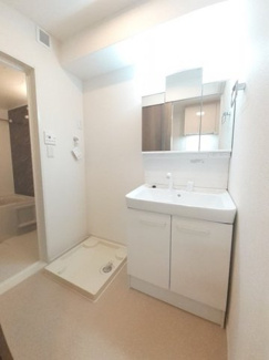 【洗面所】 | フィオーレ降松Ｍ＆Ｓ | ゆったりとスペースのある洗面所