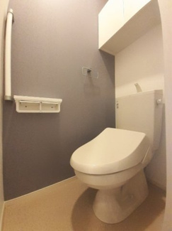 【トイレ】 | ラッフィーナＮ | 清潔感のあるトイレです