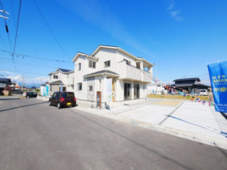 【外観】 | 甲府市中町 新築全2棟2号棟 オール電化 車3台 敷地62坪