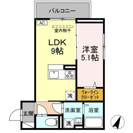 Plum tree garden Gの間取り