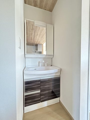 【独立洗面台】 | 神田町モデルハウス | 使い勝手の良い独立洗面化粧台です！