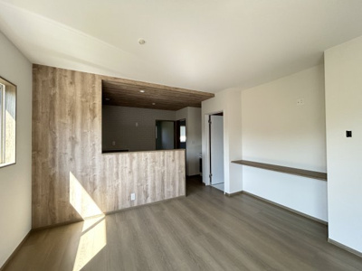 【キッチン】 | 神田町モデルハウス | スタディカウンター付の快適なリビングです！！