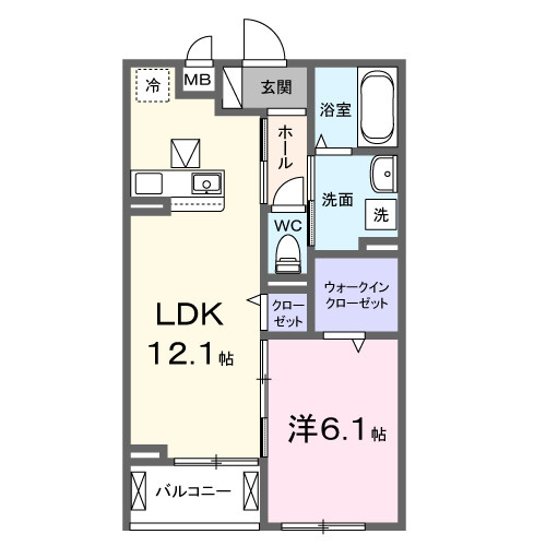 リビオMIYABIの間取り