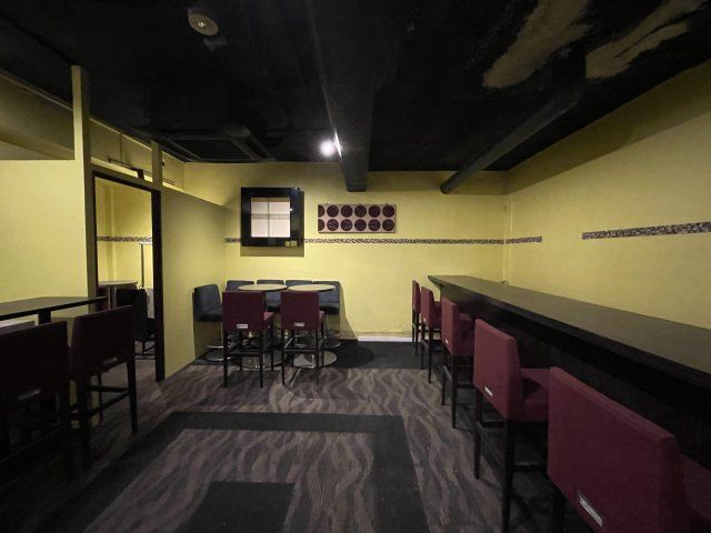 【内装】 | 松戸駅徒歩1分 秀姫駅前ビル B1階 19坪 バー居抜き