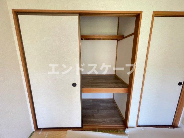 コーポ七曲り　Ｄの収納|高崎、前橋エリアのお部屋探しはエンドスケープまで！お客様の理想お聞かせ下さい♪