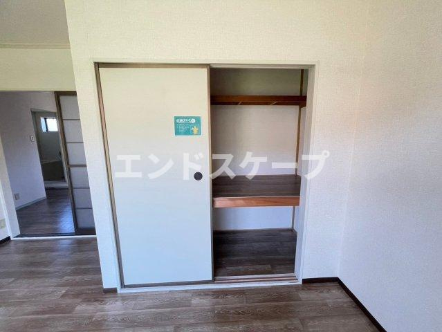 コーポ七曲り　Ｄの収納|高崎、前橋エリアのお部屋探しはエンドスケープまで！お客様の理想お聞かせ下さい♪