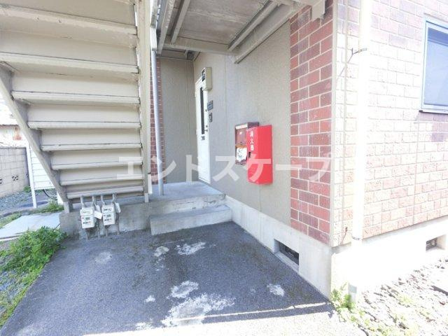 コーポ七曲り　Ｄのエントランス|高崎、前橋エリアのお部屋探しはエンドスケープまで！お客様の理想お聞かせ下さい♪