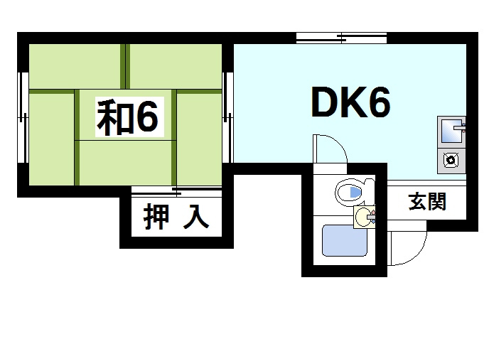匠ハイツの間取り