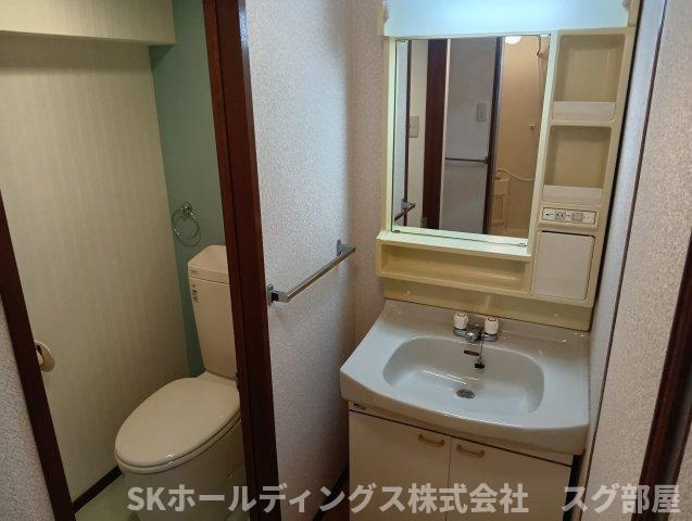 ライフステージ広瀬京田Ⅱの洗面所