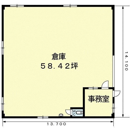 植田東１丁目倉庫
