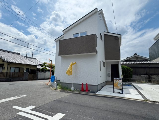 南区久世大築町のおうち　4号地の外観|前道5.8～8ｍ！南東角地の区画あり！