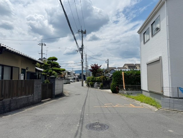 南区久世大築町のおうち　4号地の前面道路含む現地写真|R7.1末完成済！