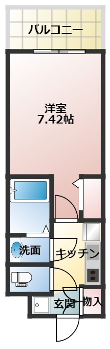 ロイス茨木奈良町の間取り