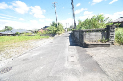 【前面道路含む現地写真】 | 曽於郡大崎町菱田(全2筆)　売地 | 北西側