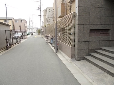 【周辺】 | コスモ江坂パークフォルム | 前面道路