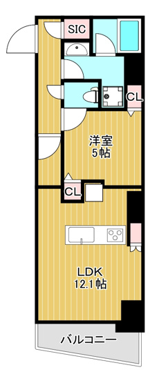 【間取り】 | シェル品川戸越