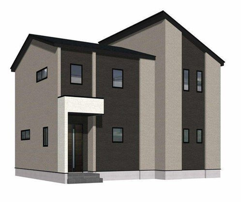 よかタウン　岡山市中区藤崎【仲介手数料無料】の外観パース